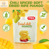 Amazin Choices Dried Chili Mango. Vegan, Non GMO and Gluten Free Chili Dried Mango Slices. Large Pack of Dried Fruit Snacks for Office - Snack Viet - Chili Fruit Snacks - Pack of One (3.5Oz)