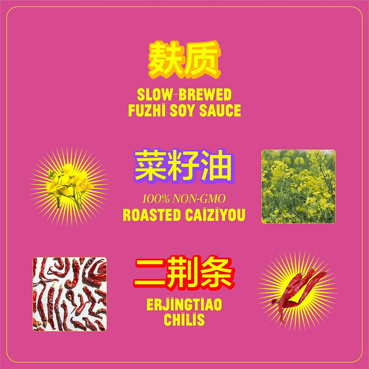 FLYBYJING Spicy Sweet Chili Sauce - Perfect for Noodles, Meats, Veggies, and Dumplings - All-Natural and Vegan Zhong Sauce, Use as Marinade and Glaze, 6oz (Pack of 1)