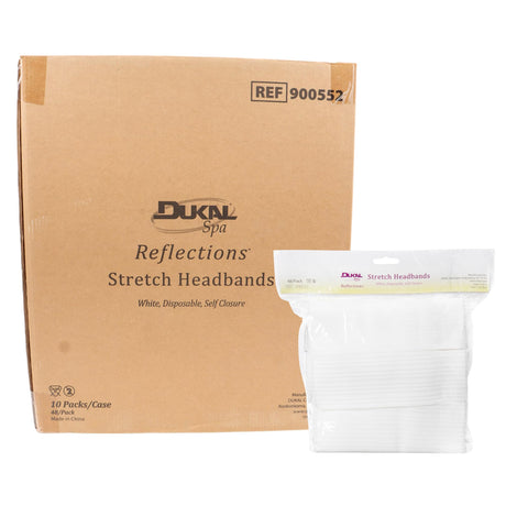 Disposable Stretchable Headband with Closure, 48 Ct.