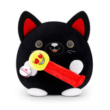 Snackles (Pez) Black Cat Super Sized 14 inch Plush by ZURU, Ultra Soft Plush, Collectible Plush with Real Licensed Brands, Stuffed Animal