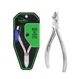 NGHIA Stainless Steel Nail Nipper - M-01, Precision Acrylic Nipper with Grey Plated Jaw, Curve Handle, and Single Spring