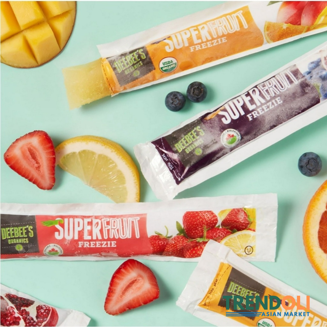 DeeBee's Organics Classic SuperFruit Freezie Pops