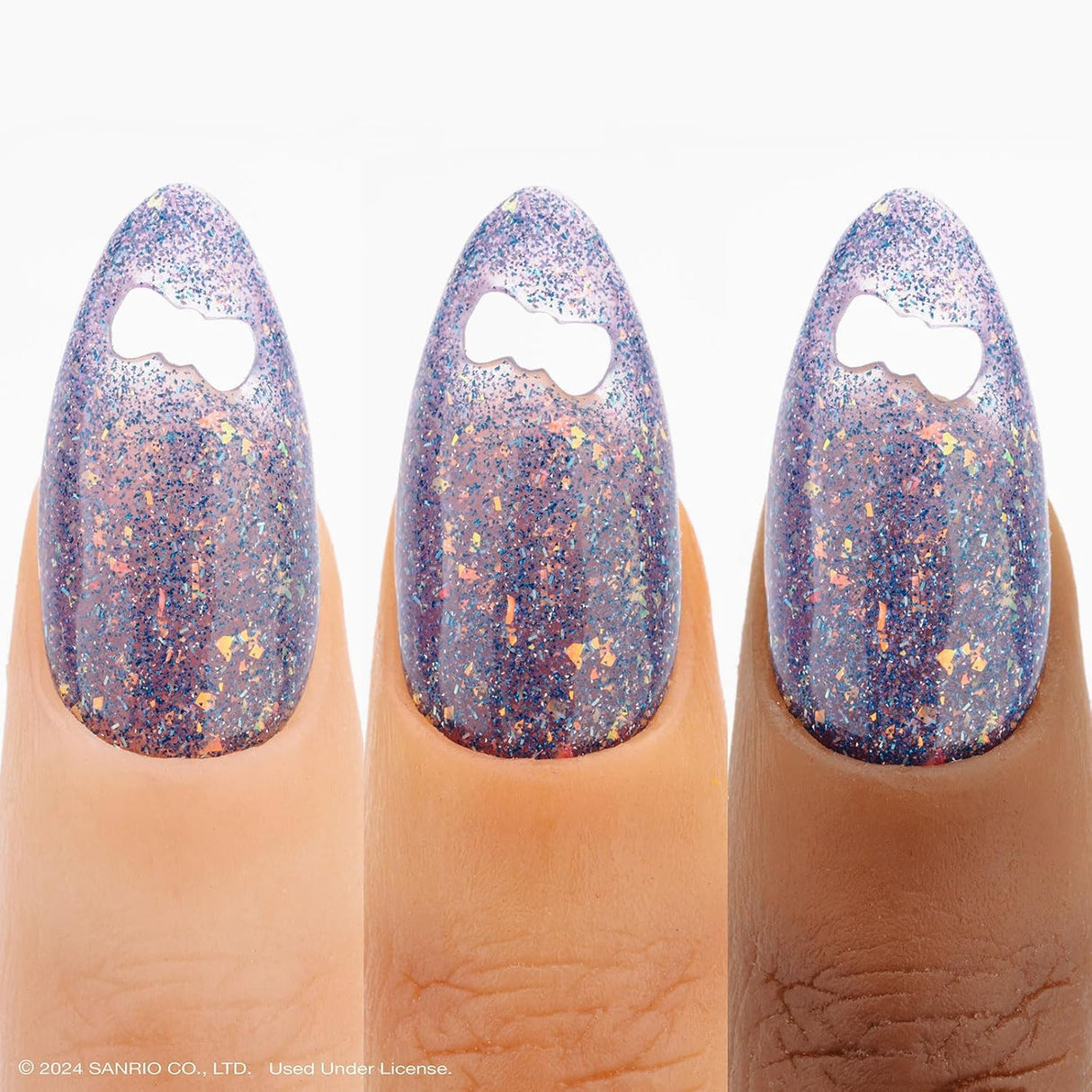 APRÉS x Kuromi™ Flash Glitter Gel Color Nail Polish (Wild, 10ml)