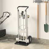 Handtruck, 4 Positions in 1, Convertible Hand Truck, Steel, 800 - 1000 Lb Load Capacity