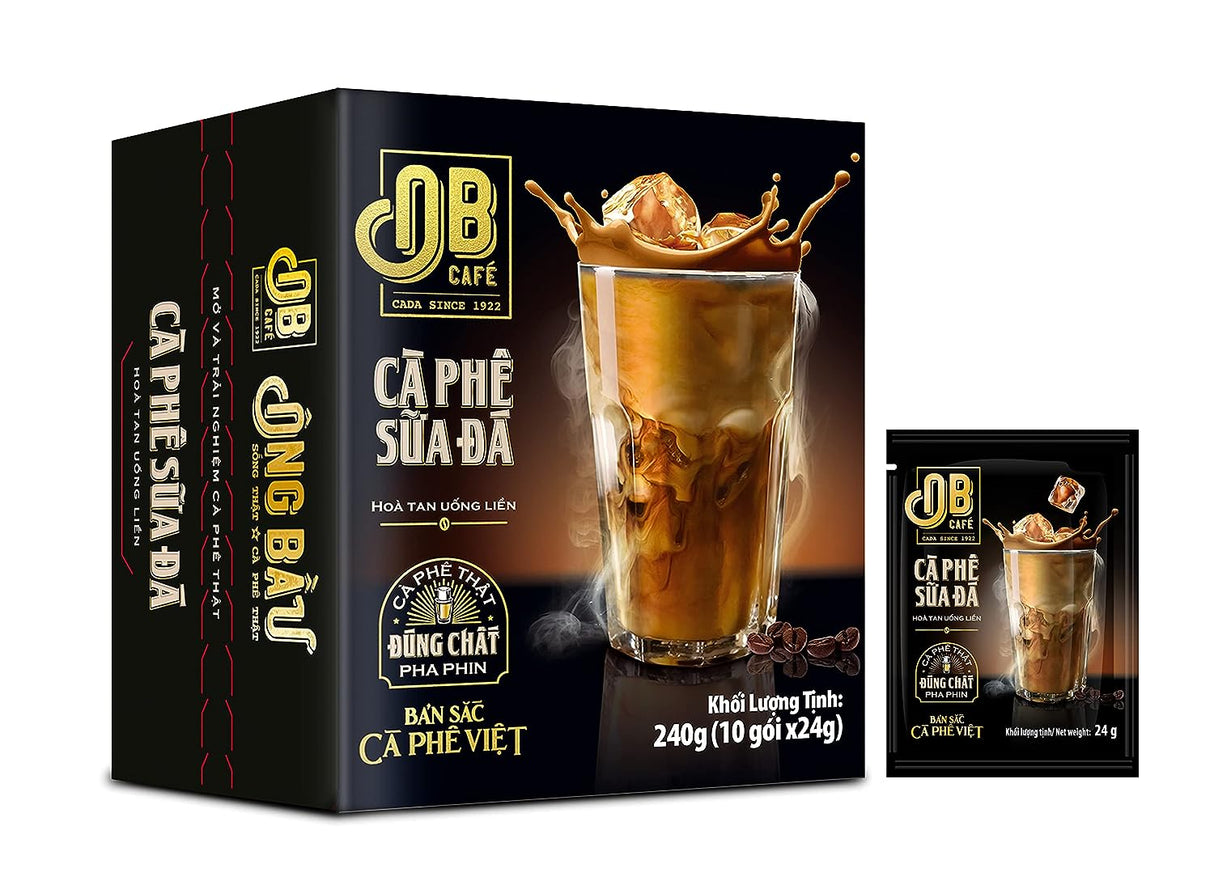 Ong Bau Vietnamese Instant Coffee with C-Power Technology for Energy Boost