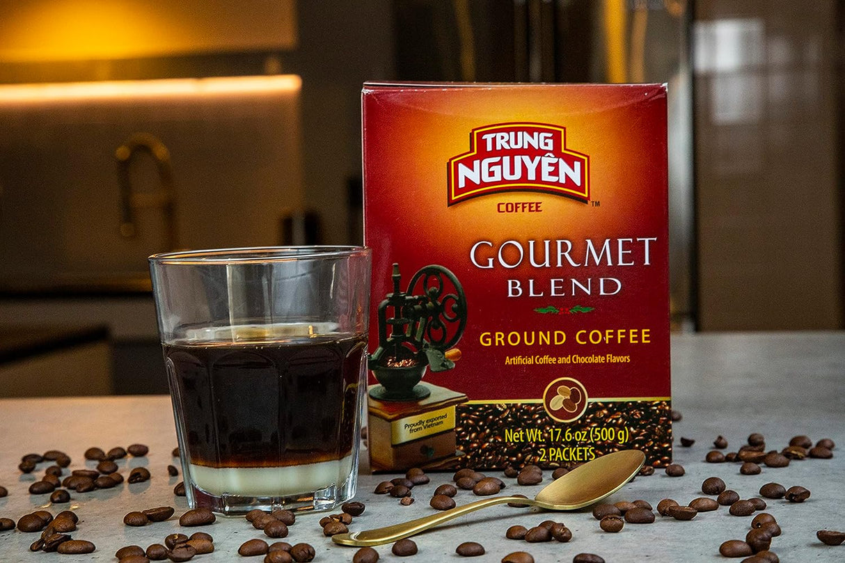 Trung Nguyen Gourmet Blend Ground Coffee 17.6 Oz