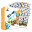 Amazin Choices Seaweed Crunch with Nuts Wasabi Taste – Healthy Seaweed Snack Bars with Cashews, Almonds & Pumpkin Seeds – Daily Snack, Vegan Snack Viet Packs for Adults - 10.72oz (16 ct x 19gam)