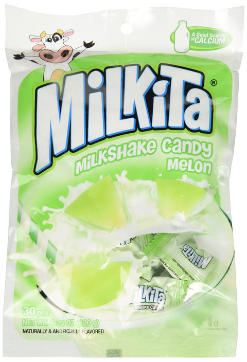 Unican - Milkita Melon Milk Candy Net Wt. 4.23 Oz