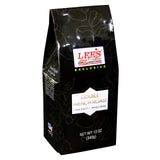 Lee's Coffee Exclusive Whole Bean Coffee, Double French Roast, 12 Ounce