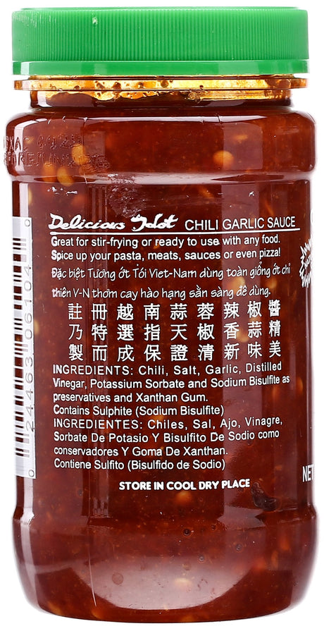 Huy Fong Chili Garlic Sauce, 18 oz 1.2 Lb (510g)