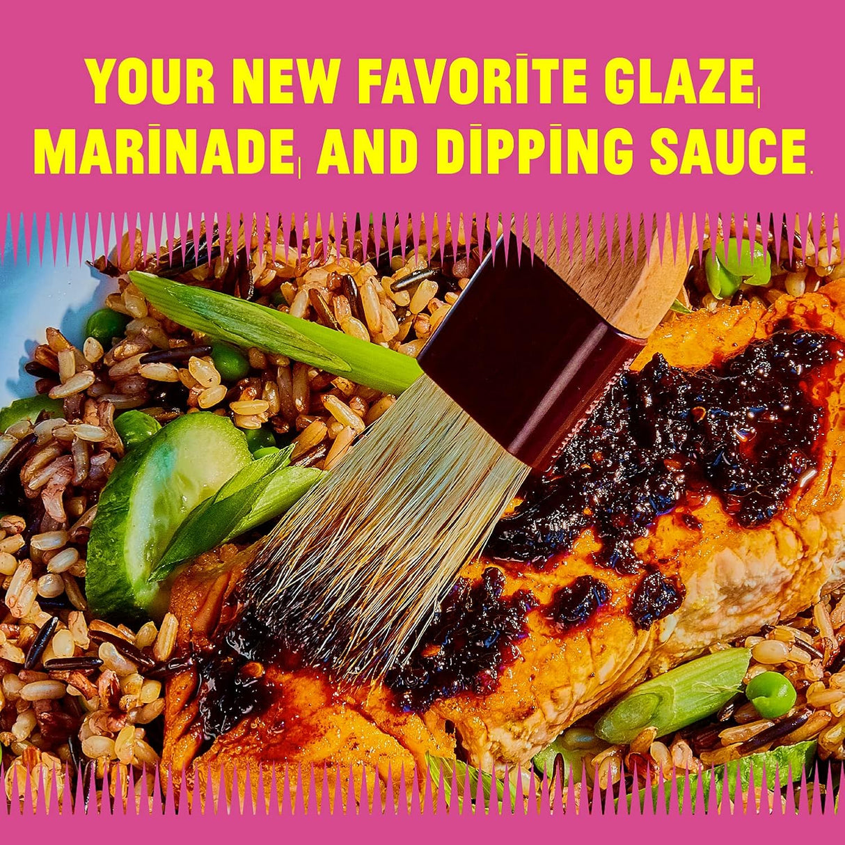 FLYBYJING Spicy Sweet Chili Sauce - Perfect for Noodles, Meats, Veggies, and Dumplings - All-Natural and Vegan Zhong Sauce, Use as Marinade and Glaze, 6oz (Pack of 1)