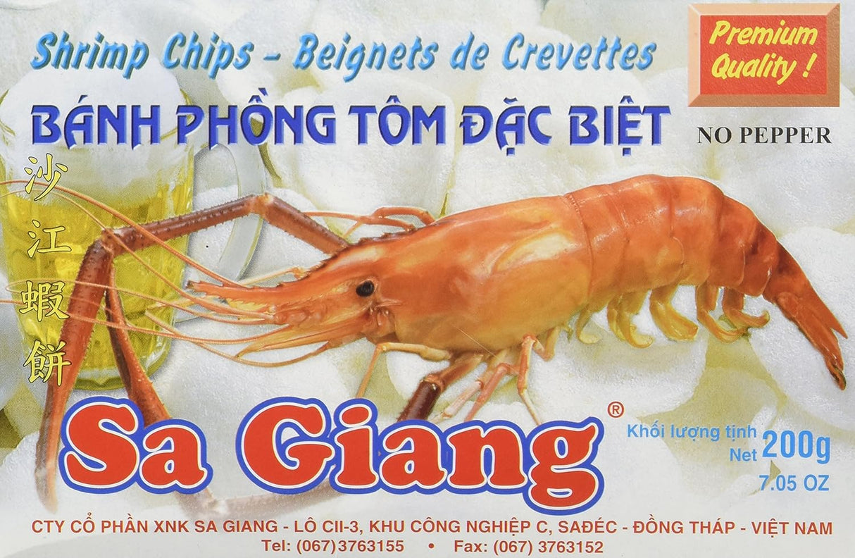 Sa Giang Prawn Cracker, 7 Oz - Banh Phong Tom