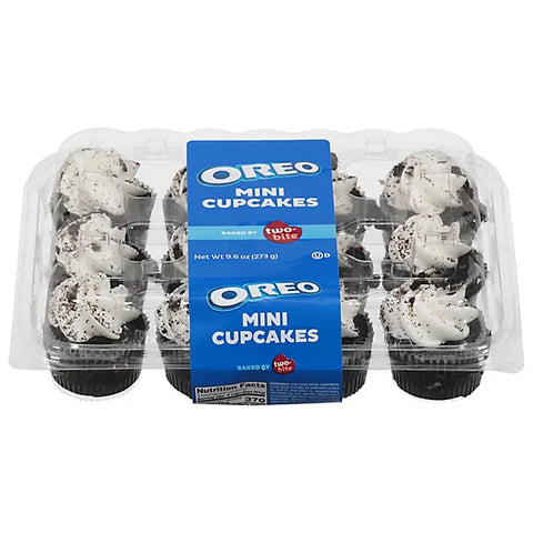 Two-bite Oreo Mini Cupcakes, 12ct, Quantity – 273 grams