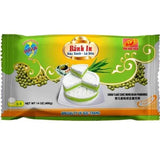 In Tan Hue Vien Snow Flake Cake - Mung bean - Pandan, 400G, 4 packs