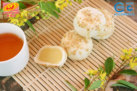 Tan Hue Vien Dragon Pearl Cake -Mung Bean - 200G - 6 Counts