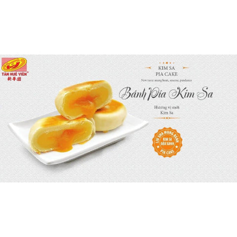 Tan Hue Vien Custard Hopia Cake Lava Mung Bean 12 packs - 576g