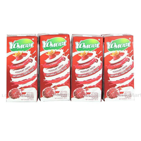 Yomost Yogurt Drink - Natural Fermented Yogurt Pack 4x170ml