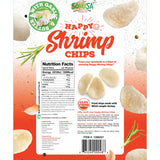 Sokusa Happy Chips With Garlic & Butter 13.5% Shrimp Family Size, 16 Oz