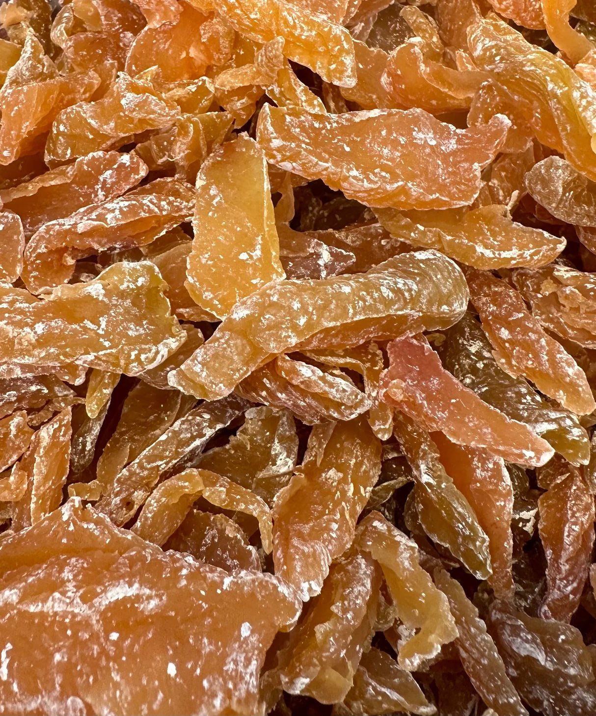 Plum Flavor Peach Strips - xí muội đào thái sợi - 0.5 lb