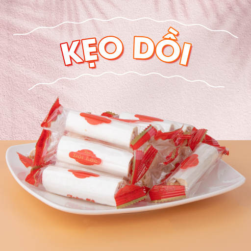 Peanut Candy (Kẹo Dồi Lạc / Kẹo Kéo) - 5.6oz