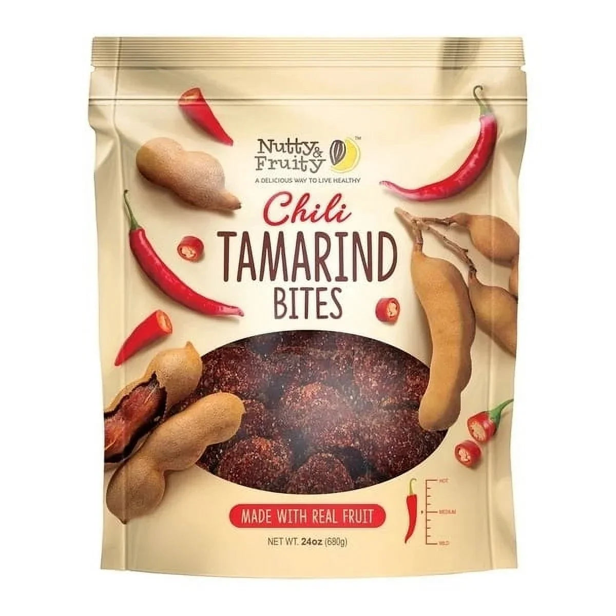 Nutty & Fruity Chili Tamarind Bites (24 oz)