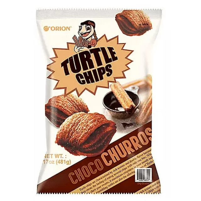 TURTLE CHIP CHOCO CHURROS 17oz