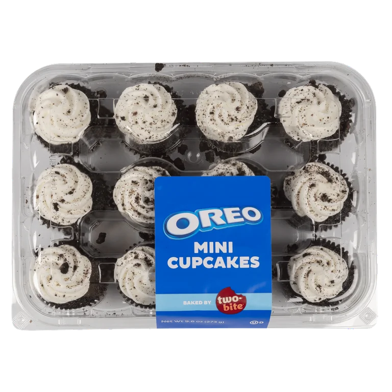 Two-bite Oreo Mini Cupcakes, 12ct, Quantity – 273 grams