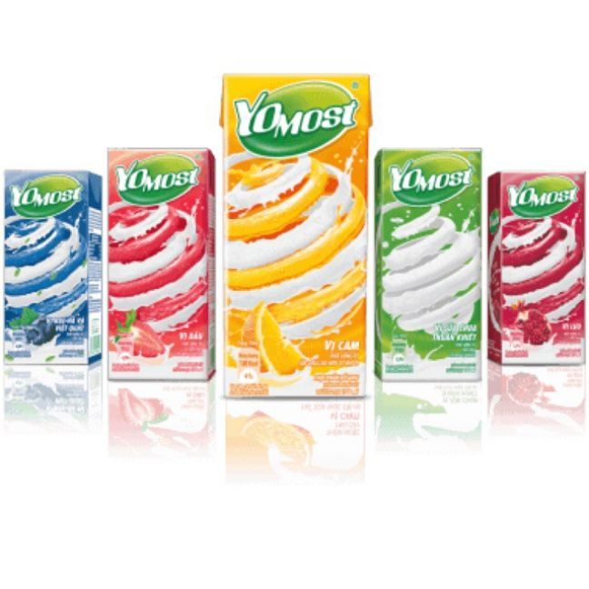 Yomost Yogurt Drink - Natural Fermented Yogurt Pack 4x170ml