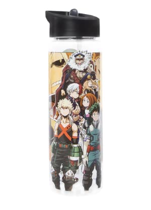 Anime Water Bottle - 26oz - BPA free, No Phthalates, Non - Toxic Plastic - Pinsot