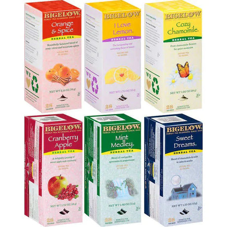 Bigelow Herbal Tea, Variety Pack, 168 bags - Pinsot