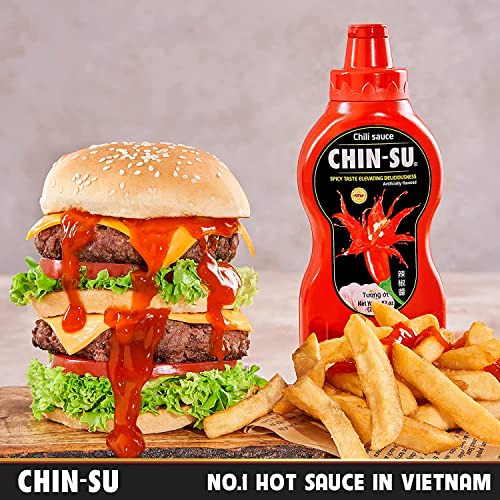 CHIN - SU Sauce The Original Vietnamese Hot Sauce, Sweet Sriracha Chili - 8.82oz 500g BIG - Pinsot