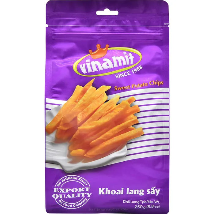 Vinamit Sweet Potato Chips - 8.8 Oz (250g)