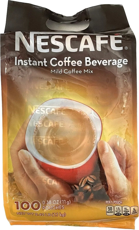 Korean Nescafe Mild Instant Coffee Mix 100 Sticks