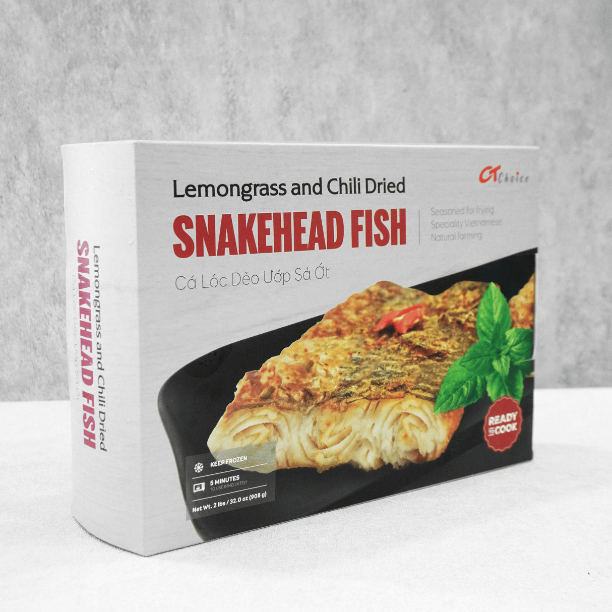 Lemongrass And Chili Dried Snakehead Fish