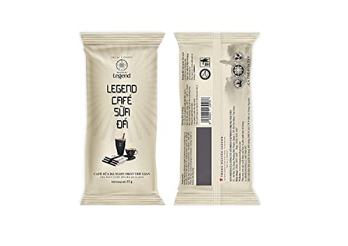 Trung Nguyen Legend — Cafe Sua Da — Premium Instant Vietnamese Coffee — 3 in 1  (9 Single Serve Packets)