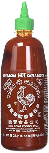 Sriracha Hot Chili Sauce Large Bottle 740ml (28oz)