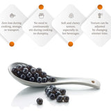 E-FA BRAND E8 Boba Black Tapioca Pearl, Fresh Boba/Bubble Tea Ready in 5 Minutes, 6.6 LB