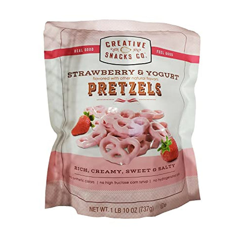 Creative Snacks Strawberry Pretzels (26 Oz, 1.625 LBS)