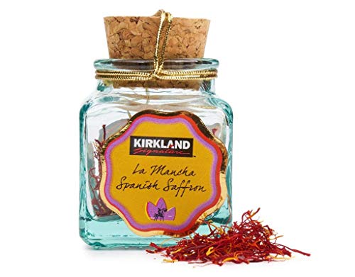 Kirkland Signature La Mancha Spanish Saffron 1 Gram (.035 Oz) - Retail Packaging