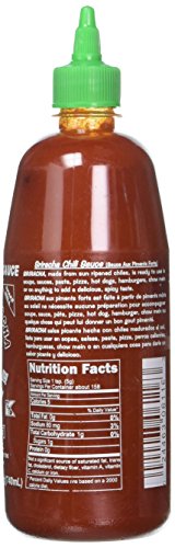 Sriracha Hot Chili Sauce Large Bottle 740ml (28oz)