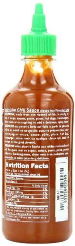 Sriracha Tuong Ot Sriracha Hot Chili Sauce, 17 Ounce