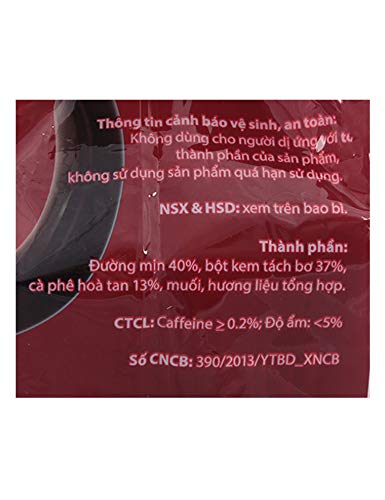 3IN1 Instant coffee - Highlands Coffee - 40 sticks x 17grams - Premium Vietnamese coffee
