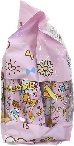 Hello Kitty All natural Energy Gain rice cake roll 5.64 oz (Egg Yolk / Pink,)