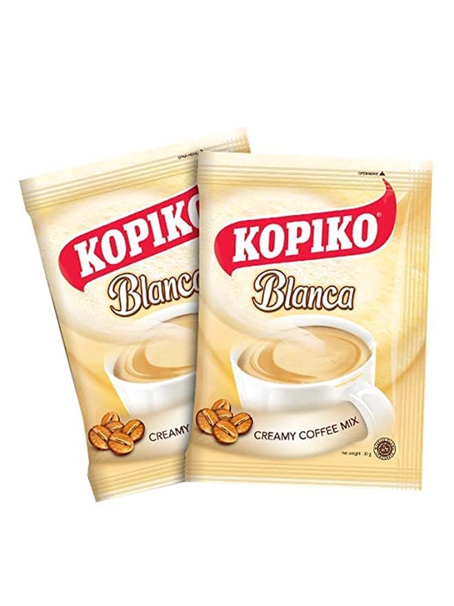 Kopiko Blanca 3 in 1 Creamy Coffee Mix (30 sachets x 30 grams)