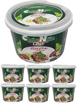 Instant Mushroom Rice Porridge Vegetarian Congee - Cháo Nấm Chay Hương Xưa - Include Six - 1.41 Oz Premium Soup