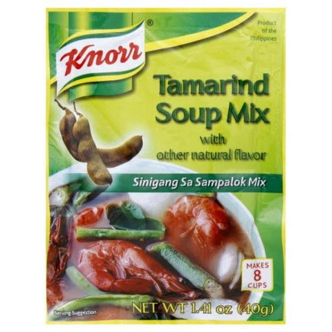 Knorr Tamarind Soup Mix (Sinigang sa Sampalok Mix), 1.41oz (40g) (12)