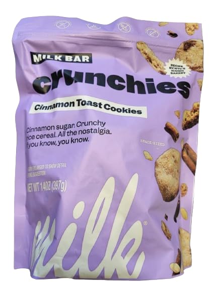 Milk Bar Crunchies, Cinnamon Toast Cookies, Family Pack 14 oz (397g)