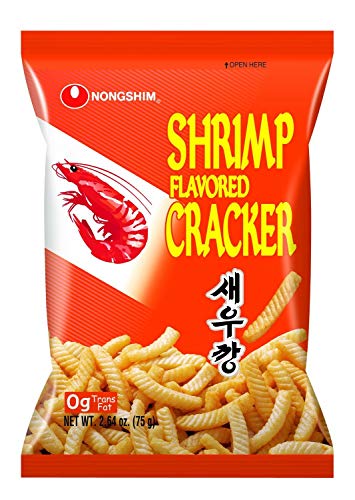 Nongshim Shrimp Cracker, Total Net Wt. 2.6 Ounce