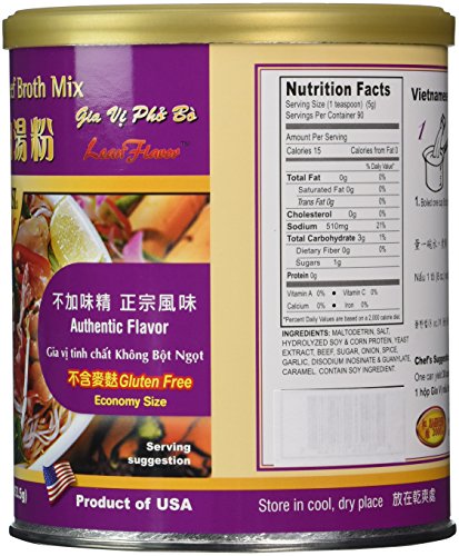 PHO Beef Broth Mix (Gluten Free) by Harvest2000