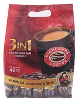 3IN1 Instant coffee - Highlands Coffee - 40 sticks x 17grams - Premium Vietnamese coffee